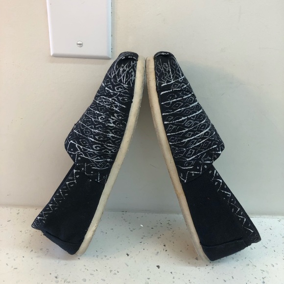 Toms womens black flats size 7 - Picture 8 of 8